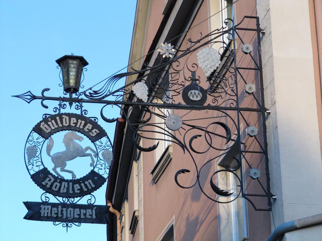 Gasthaus Zum güldenen Rößlein Homburg  Exterior foto